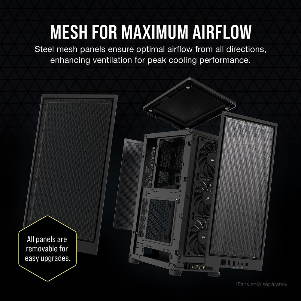 CORSAIR 2000D / iCUE 2000D RGB AIRFLOW Mini - ITX Tower PC Case ...