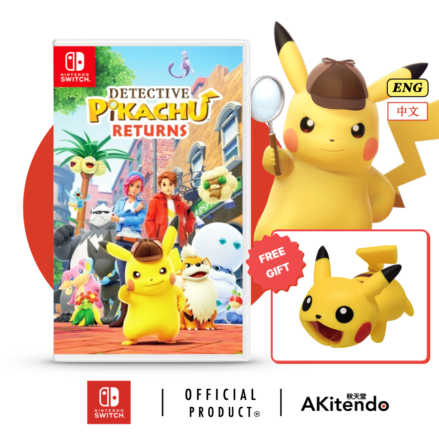 Nintendo Switch Detective Pikachu Returns (中/Eng) | Shopee Malaysia