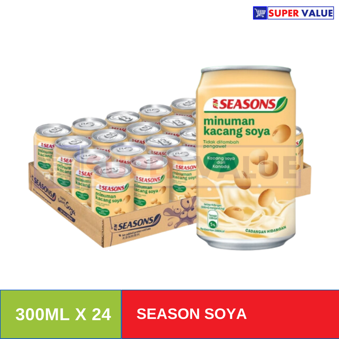 F&N Seasons Tea 300ml x 24 Carton - Refreshing Asian Drink, 6 Flavors ...