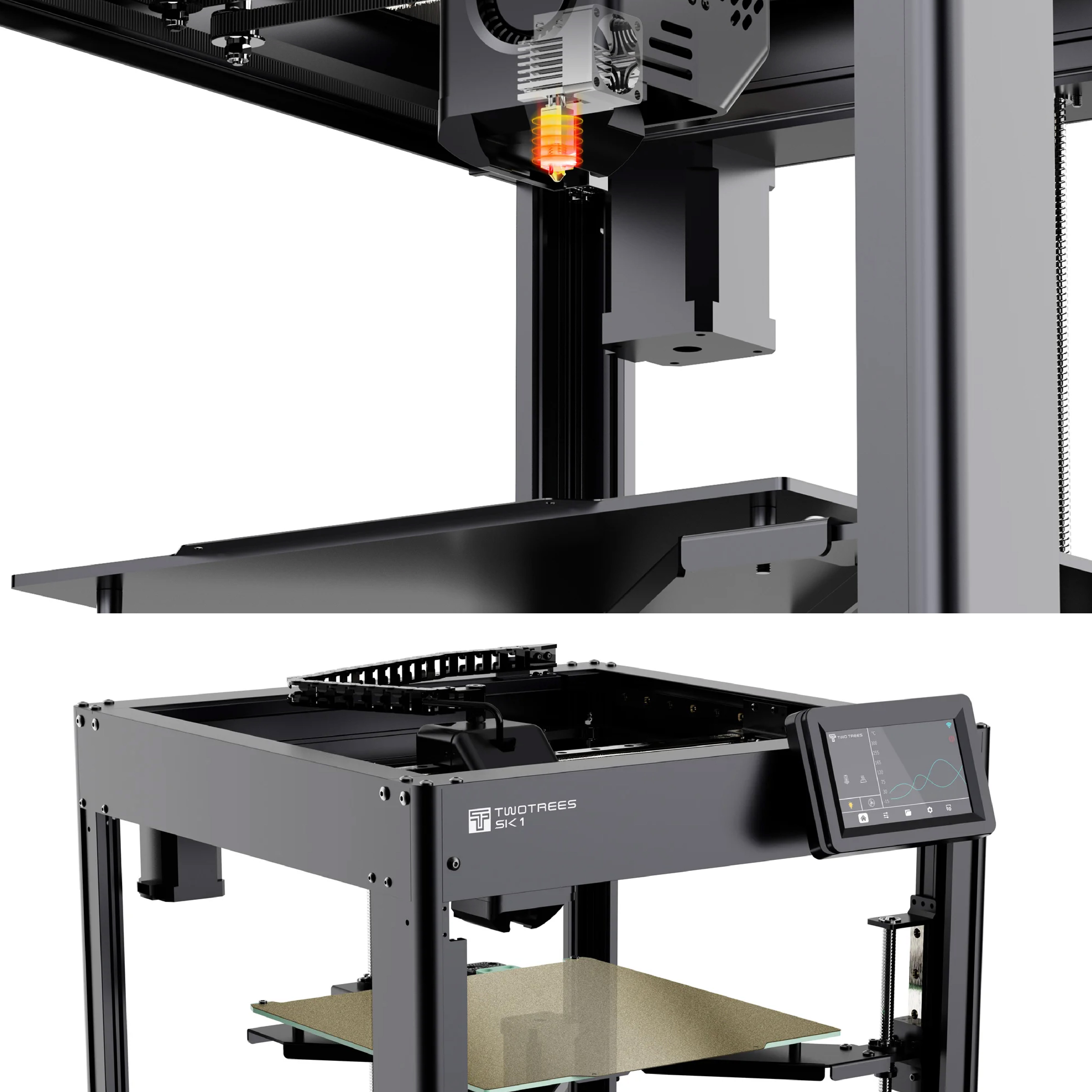 Two Trees SK1 High Speed Printing up to 700mm/s / WiFi Control / All ...