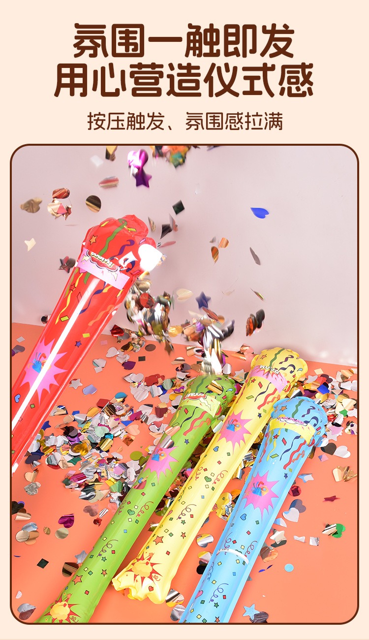 Festival Firecrackers Fireworks Stick Inflatable Firecrackers Balloon ...
