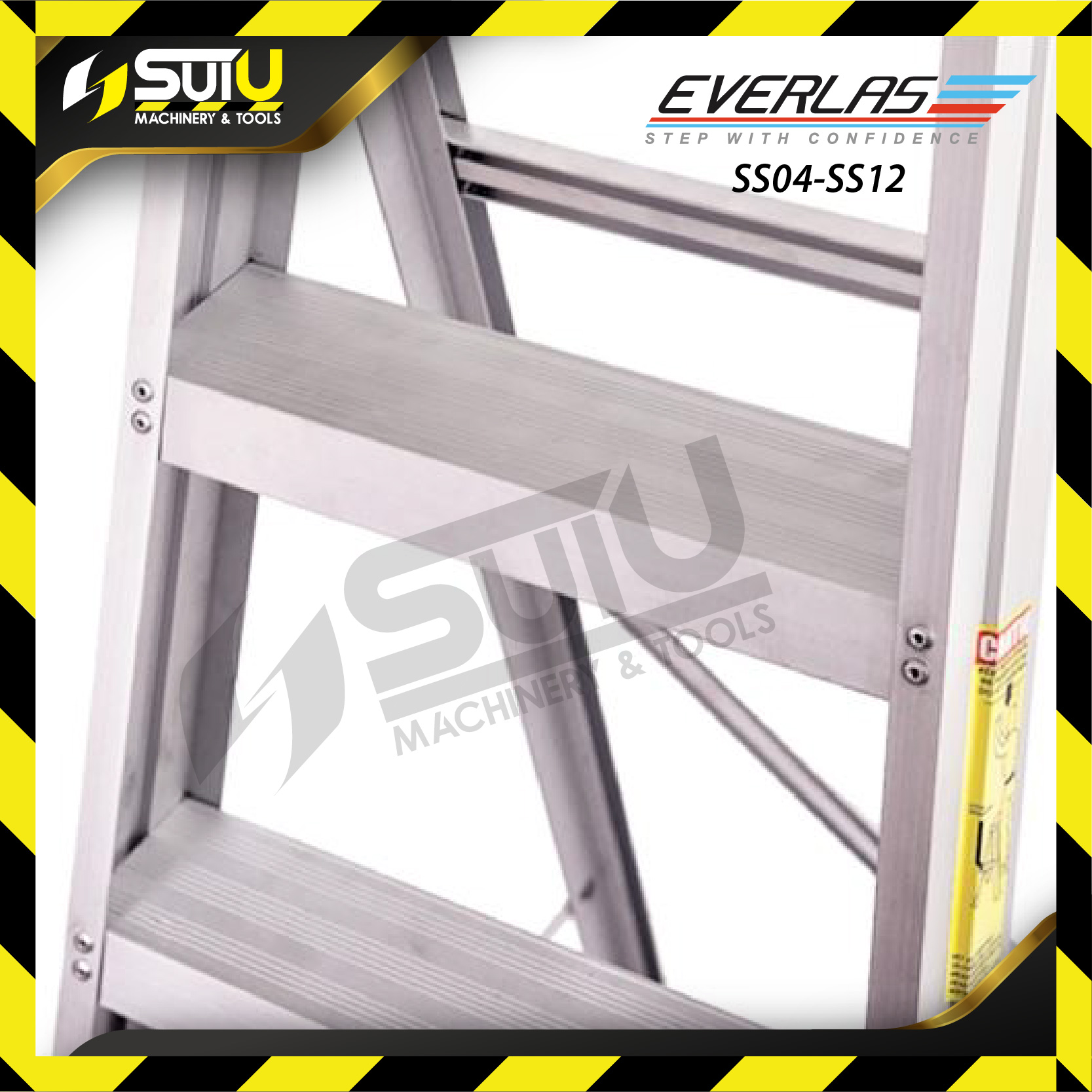[SINGLE SIDED] EVERLAS SS04 / SS05 / SS06 / SS07 / SS08 4/5/6/7/8 Steps ...
