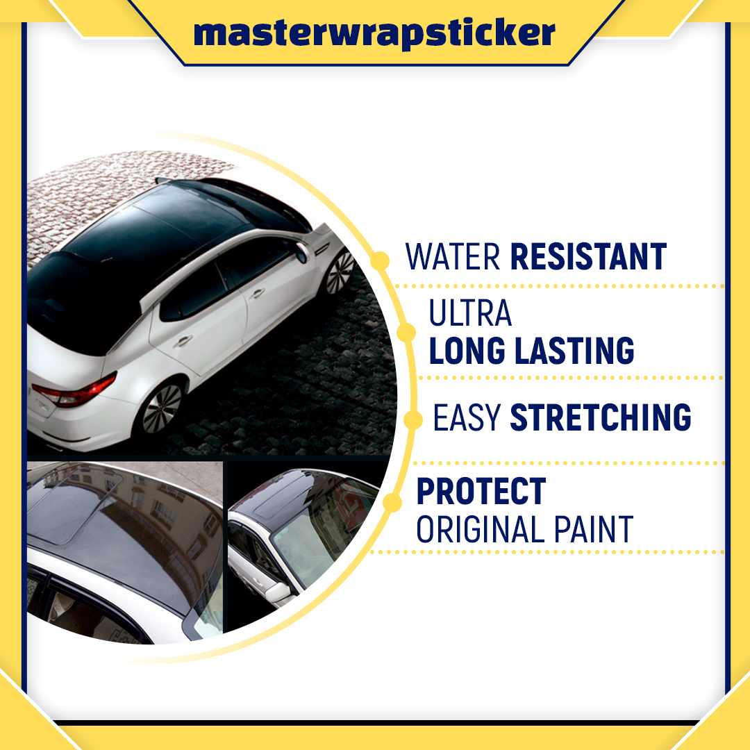 PREMIUM STICKER BUMBUNG KERETA OUTDOOR TAHAN UV STIKER(152CM-180CM ...