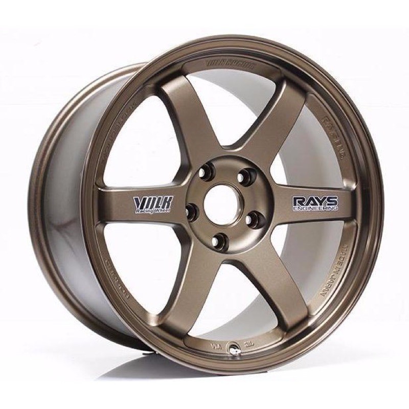 [ Sport Rim Volk Racing Bronze ] 2K Paint AK17714 CW Aikka Spray 370ml ...