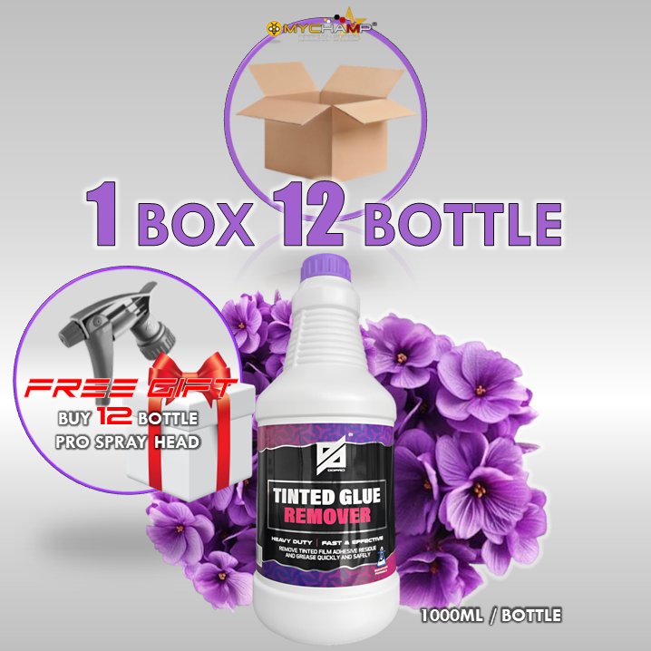 Tinted Glue Remover DDPRO / Car Tinted Tint Film Sticky Glue Remove ...