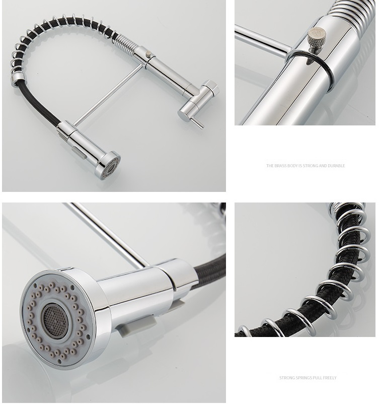 SUS304 Single Cold Kitchen Tap (Heavy Duty) Best Quality Two Ways ...