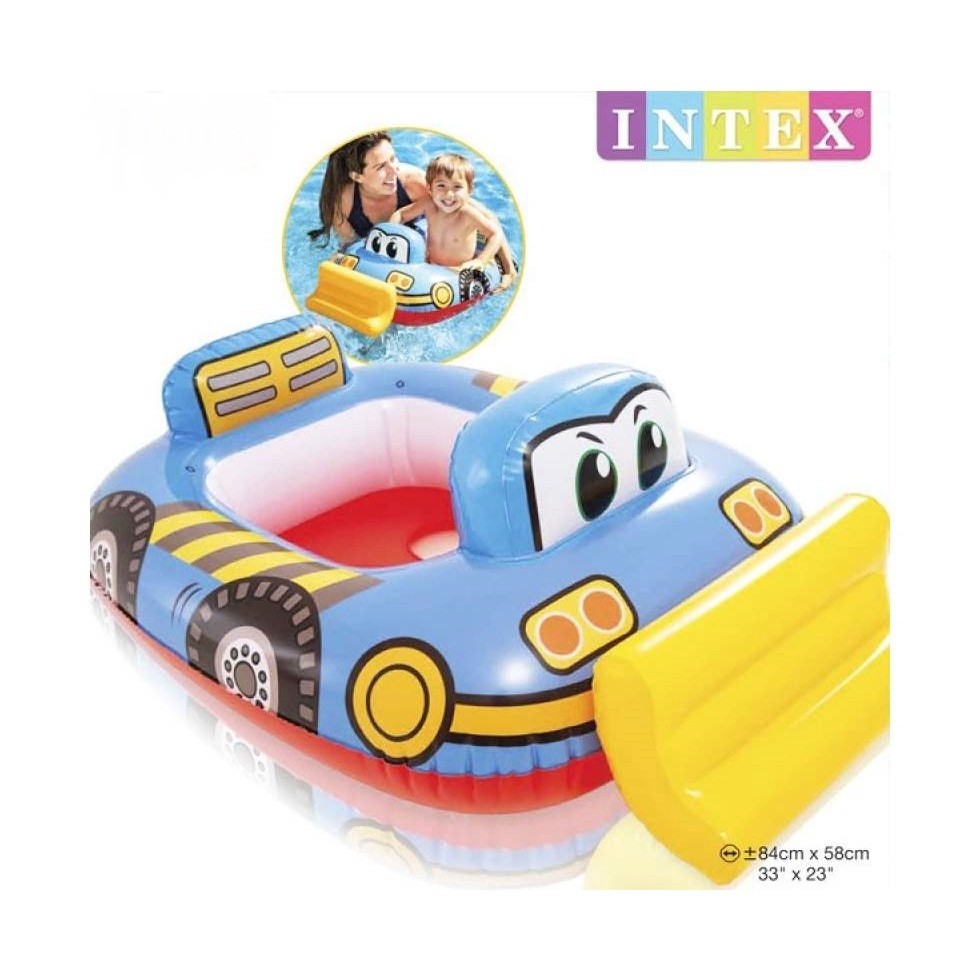 INTEX 59586 KIDDIE FLOATS Children's cartoon baby seat swimming float ...