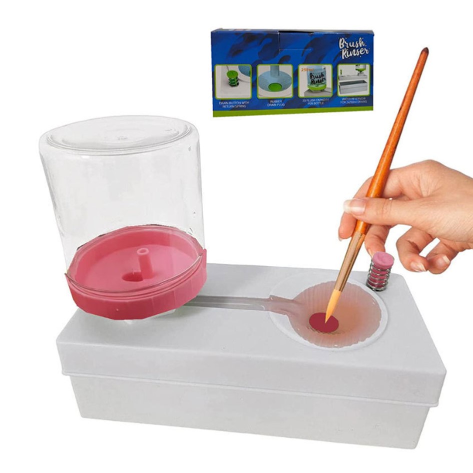 Paint Brush Rinser Paintbrush Cleaner Tool Brush Cleaning Machine for ...