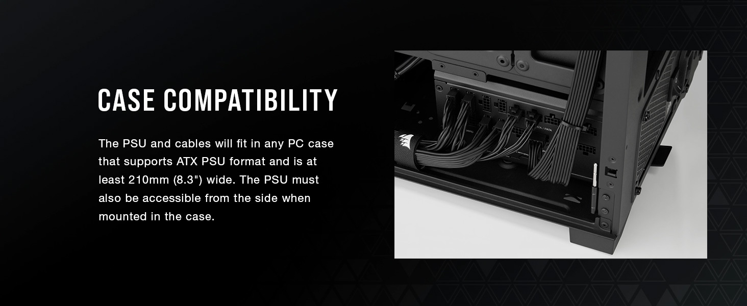 CORSAIR RMx Series™ RM1200x SHIFT 1200 Watt 80 PLUS Gold Fully Modular ...