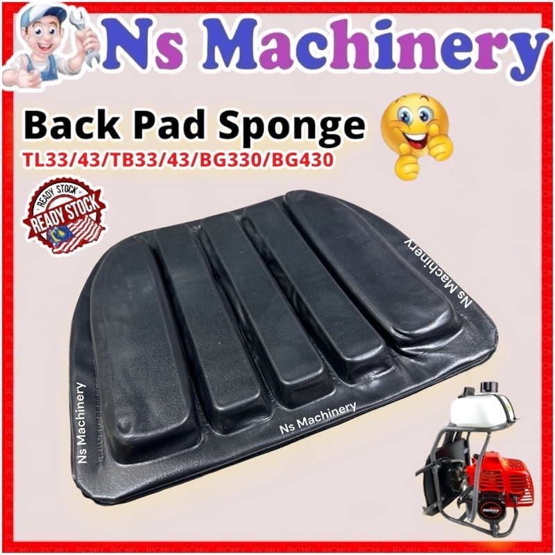 Mesin Rumput Back pad Sponge Mitsubishi TL33 43 TB33 TB43 OGAWA BG330 ...