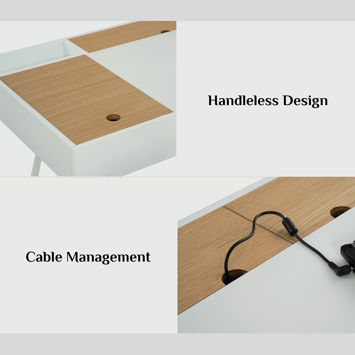 HOMATRIX Modern Study Desk Desktop Laptop Table with Storage ...