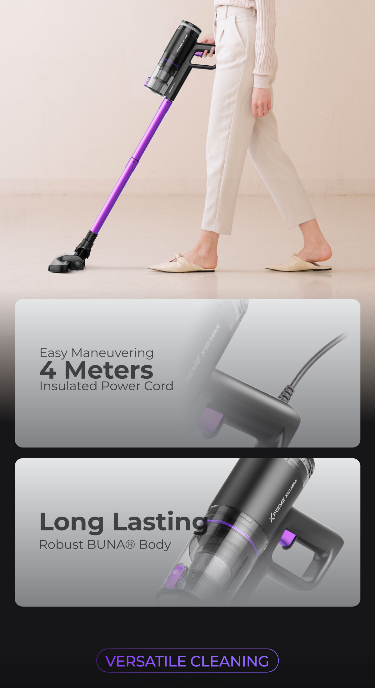 PerySmith Handheld Vacuum Cleaner Xtreme Series X10 Max (1000W) Shopee Malaysia