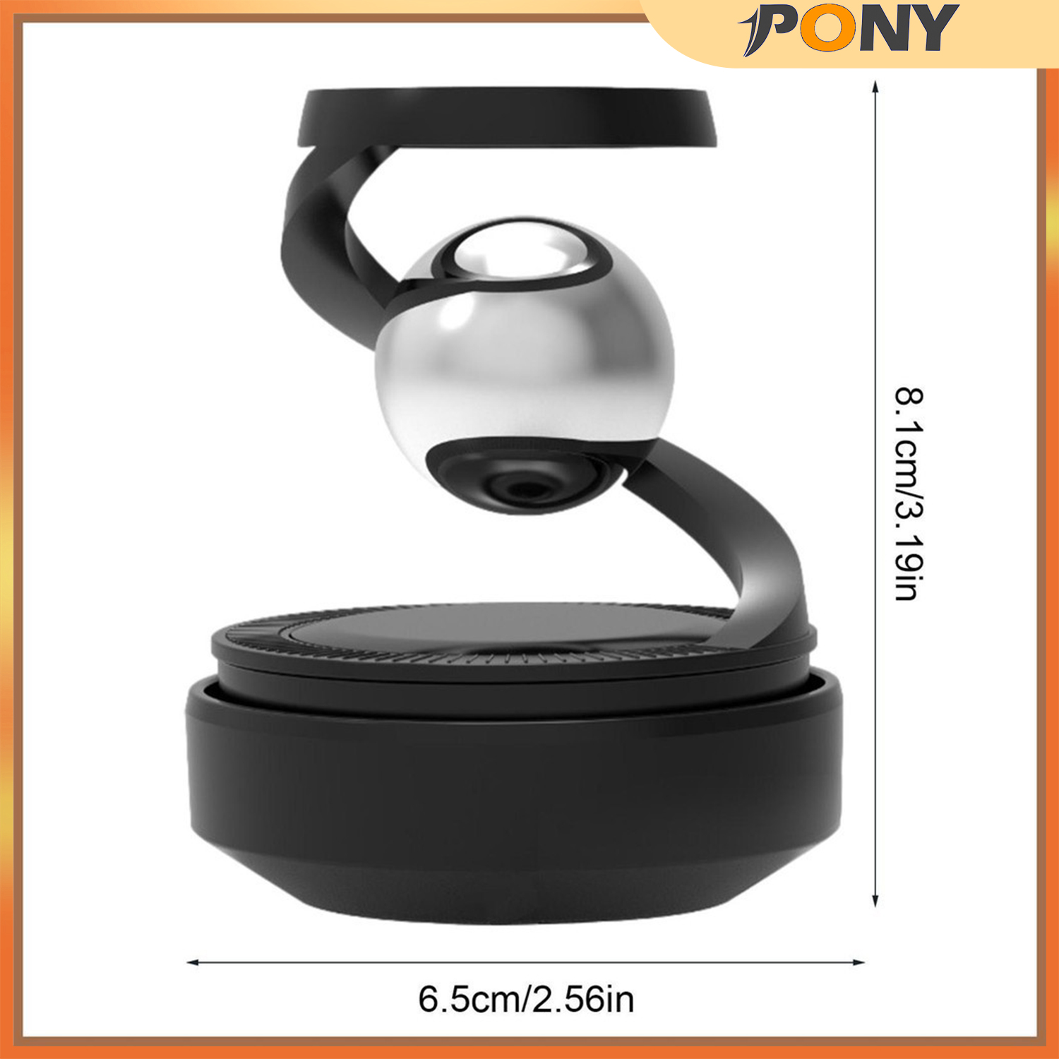 PONY Vehicle Sunlight Aromas Enhancers Solar Car Air Freshener Space ...
