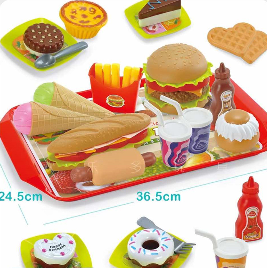 88pcs Food Toys Dim Sum Western Food Chinese Food Kitchen Cooking Toys ...