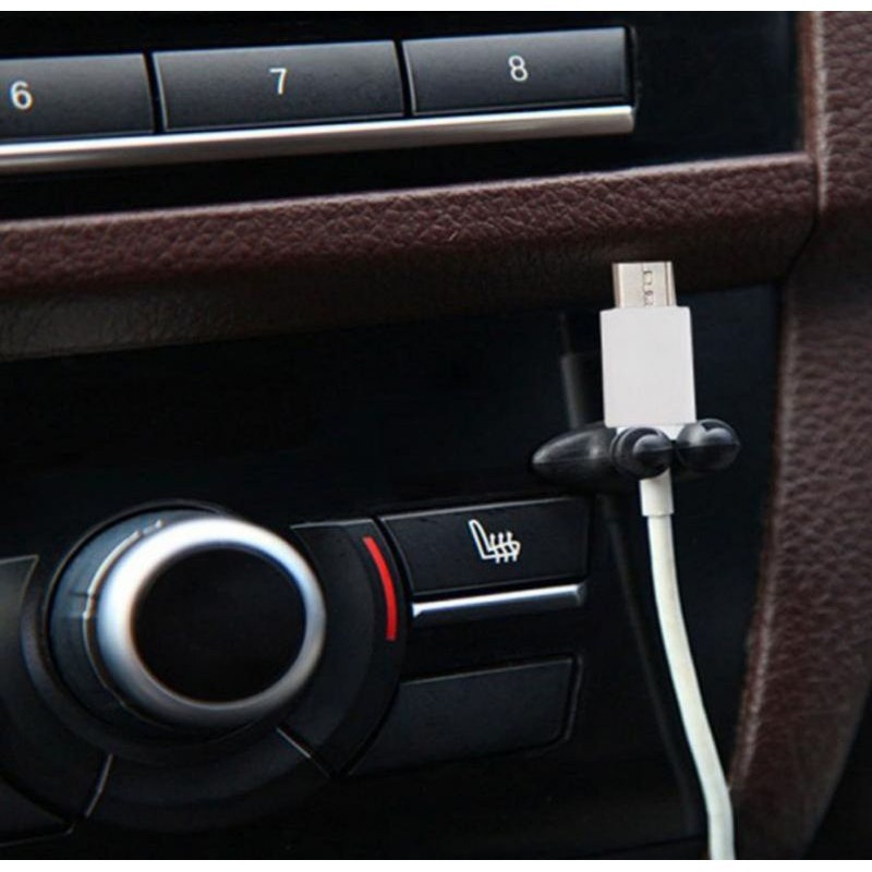 CAR WIRE CABLE HOLDER Beam Clamp Clipper Stand Home Office Table ...