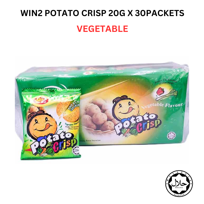 WIN2 POTATO CRISP MIX FLAVOUR 20G X 30PACKS | Shopee Malaysia