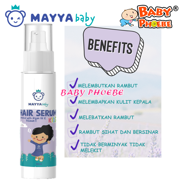 Mayyababy Baby Cream Soft & Gentle Baby Care Krim Bayi 50ml / Shower ...