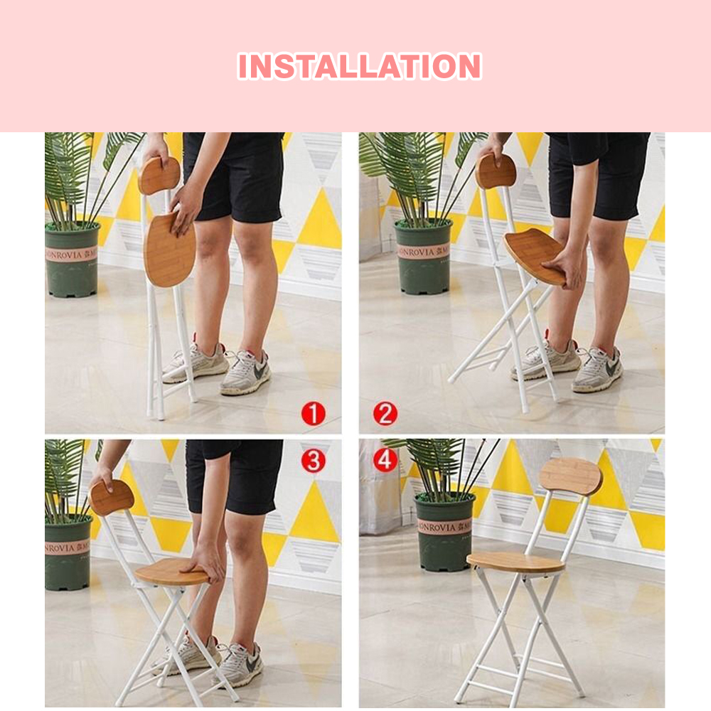 Borong365 Foldable Chair Kerusi Berlipat Portable Camping Chair Stool ...