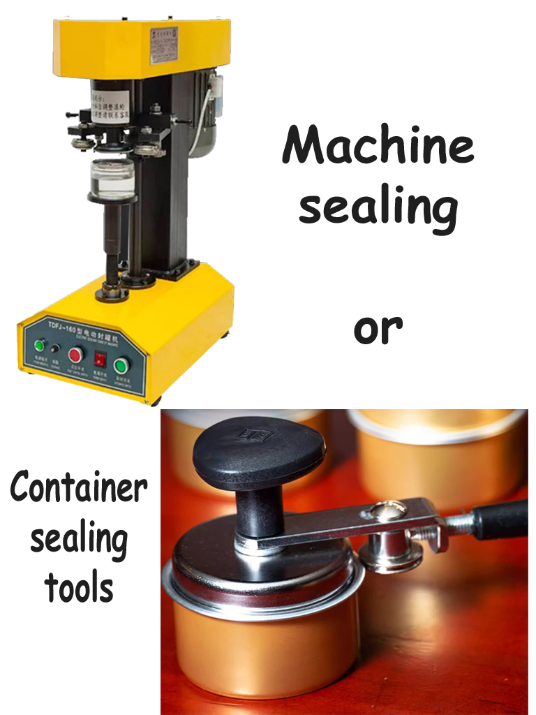 Container Capping Machine/ Container Sealer/ Mesin Penutup Kontena ...