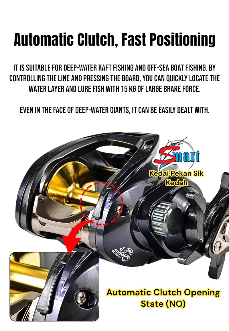 Smart Fishing Jigging Reel / Semacam Eupro Shadow X Jigging Reel ...