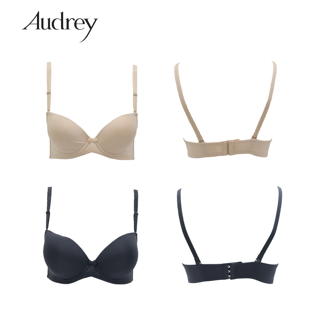Audrey Underwired Moulded Thick Push Up 5/8 Cup TShirt Bra 731896