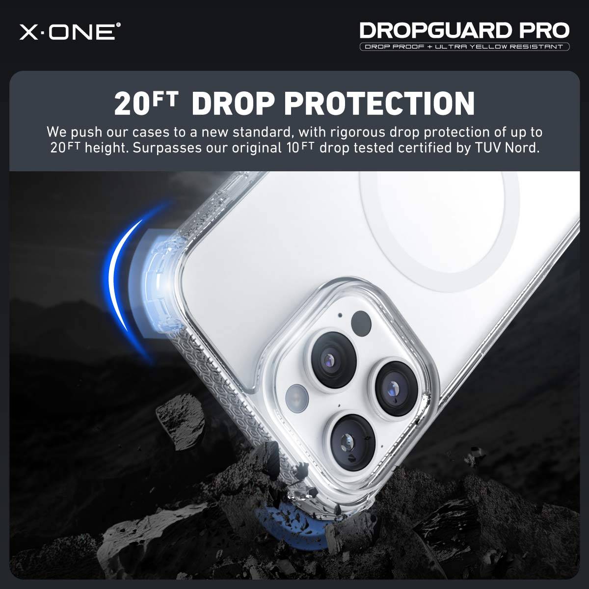 Original X-one xone dropguard pro magcharge magnetic charge casing for ...