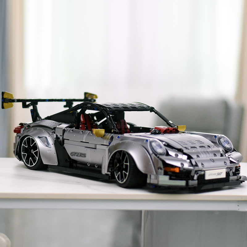 TGL T5026 T5026A Technic Porsche 911 GT2 RS (Galvanized Metal Silver ...
