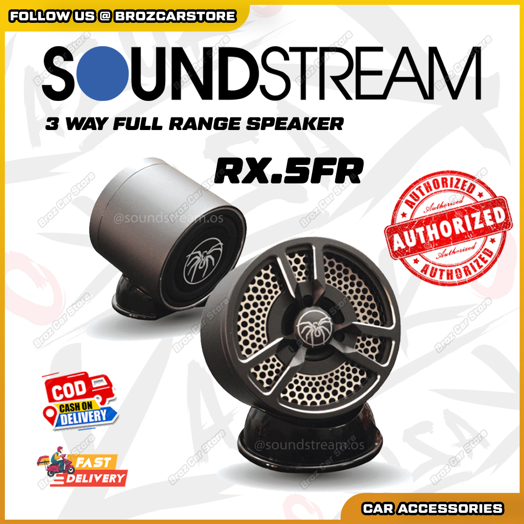 100% Original SOUNDSTREAM 3 WAY Full Range Speaker RX.5FR Sound Stream ...
