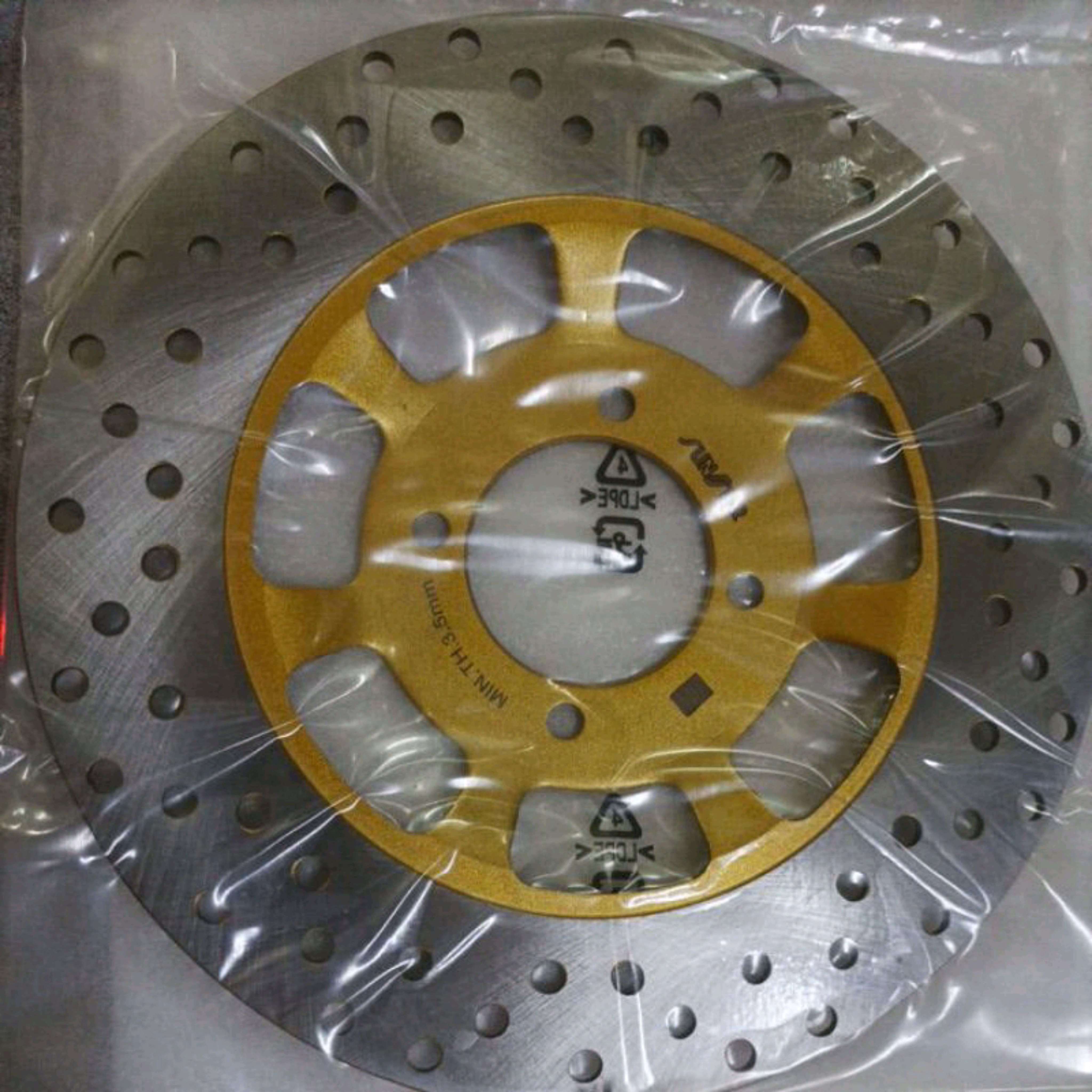 RXZ NEW OLD FRONT DISC PLATE WITH BOLT / WASHER FULL SET YAMAHA SUNSTAR ...