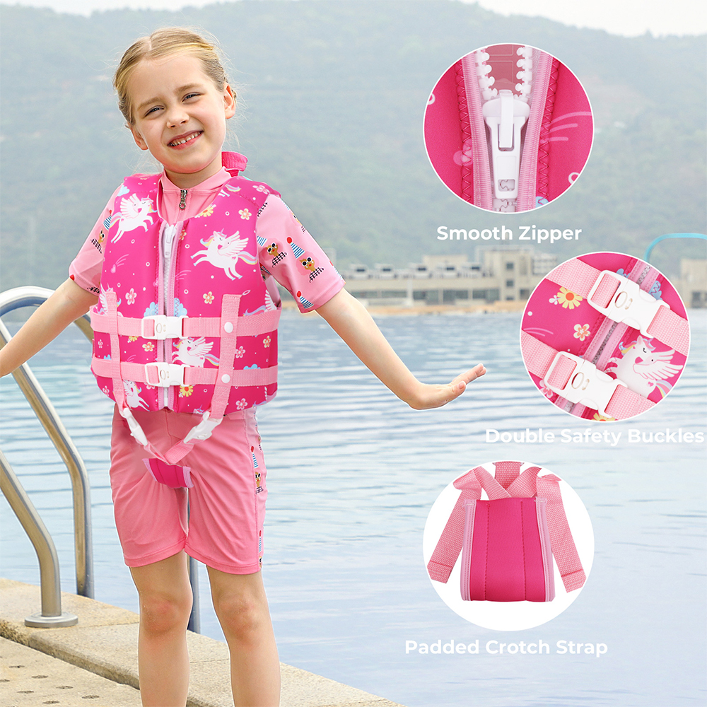 📦 Malaysian stock📦Gogokids Kids Life Vest Floater for Kids Swimming ...