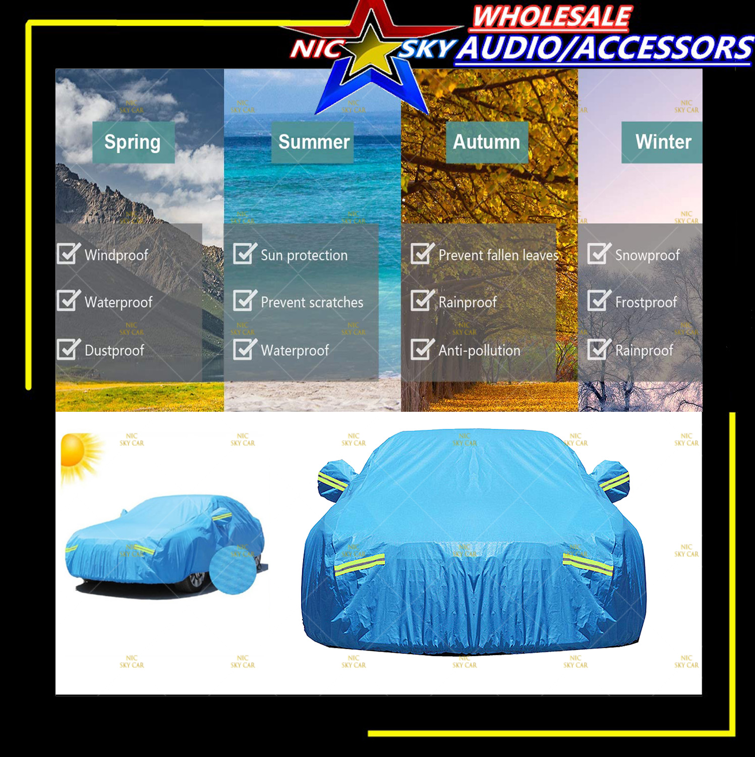HAVAL H1 H2 H6 ELITE H9 Racing Kool Protection Resistant Car Cover ...
