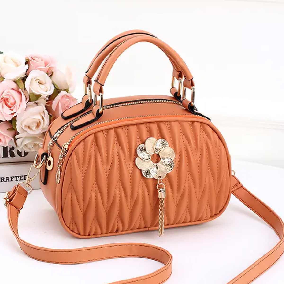 SKM Female New Trendy Western Style Fashion Shoulder Sling Bag Beg ...