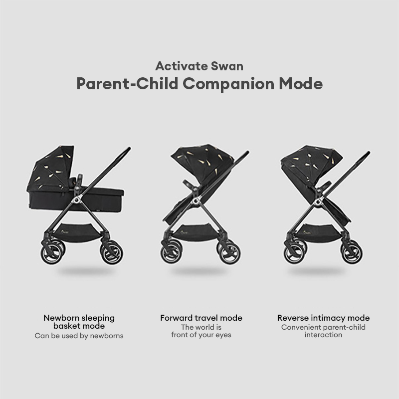 BNB GB Swan Basic Two Way Facing Stroller Support up to 25kg | Shopee ...