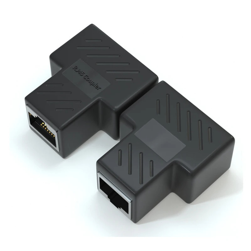 Network Rj45 Cat5 Cat6 Cable Port Network Cable Splitter Extender Plug