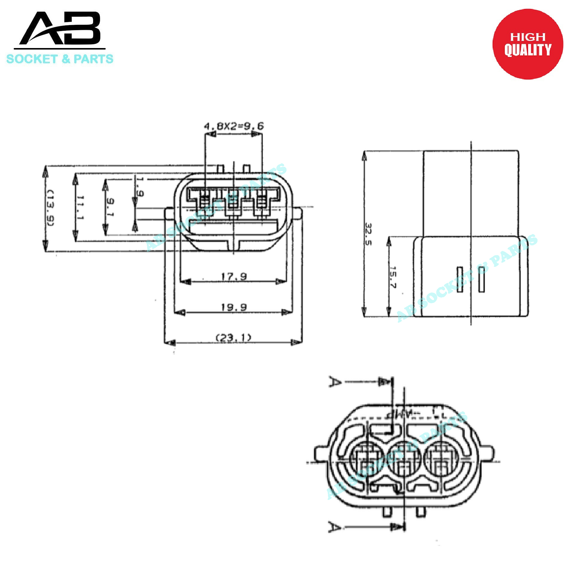 3 Pin Perodua Myvi 1.0 Viva Kelisa Kenari ,L2 L5 EJ Engine Map Sensor ...