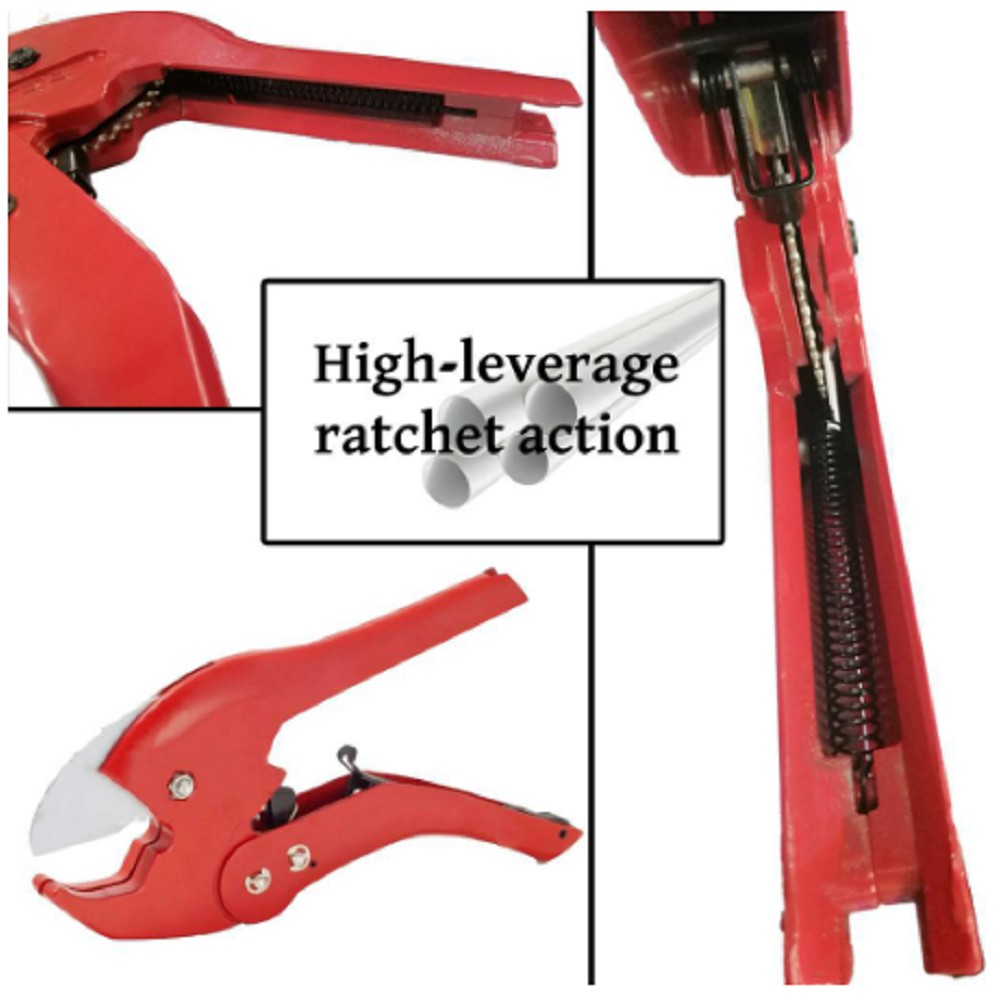 42MM 63MM Automatic Vinyl PVC Pipe Cutter Snips Cutting Quality Assured ...