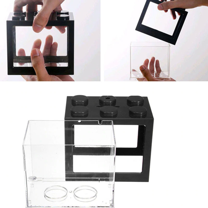 Mini Fish Tank Led Mini Small Aquarium Fish Tank Kit Smart