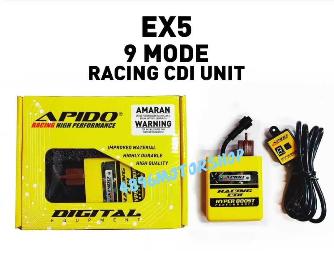 APIDO ( SIAP MAPPING LETUP API ) BACK FIRE 9 MODE RACING CDI LC135 V1 ...