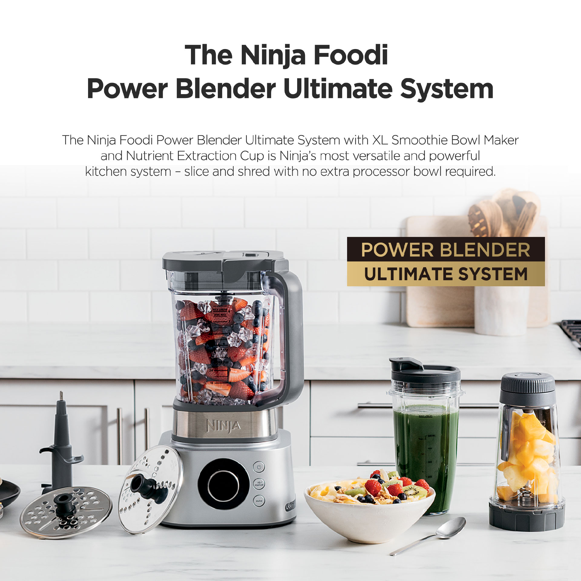 Bowl Ninja Mega Blender Ninja Salad Shooter Prep System Bowl