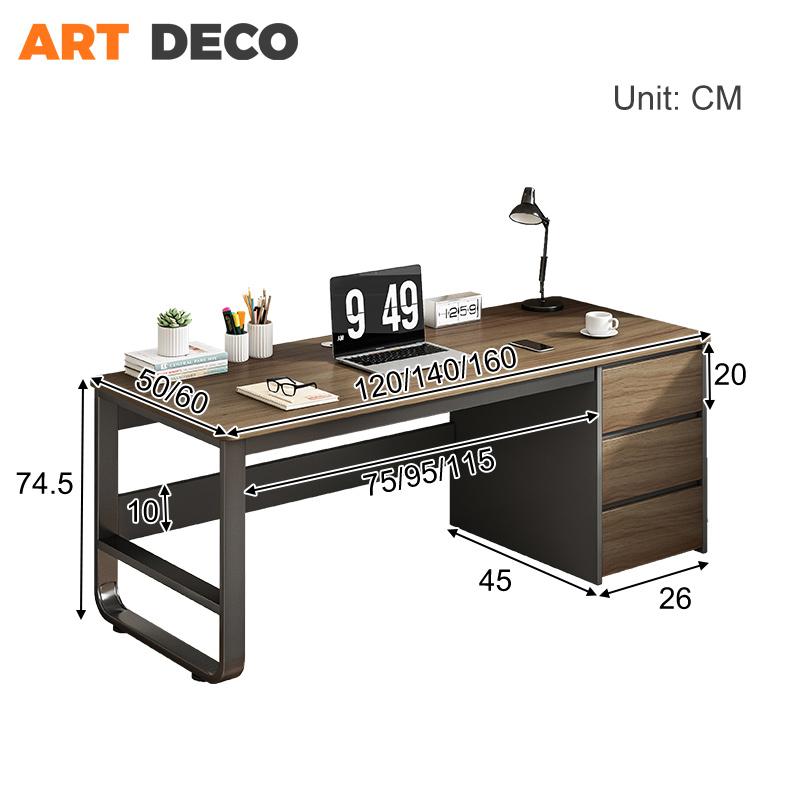 Meja Office Meja Belajar Computer Study Table Home Office Table With