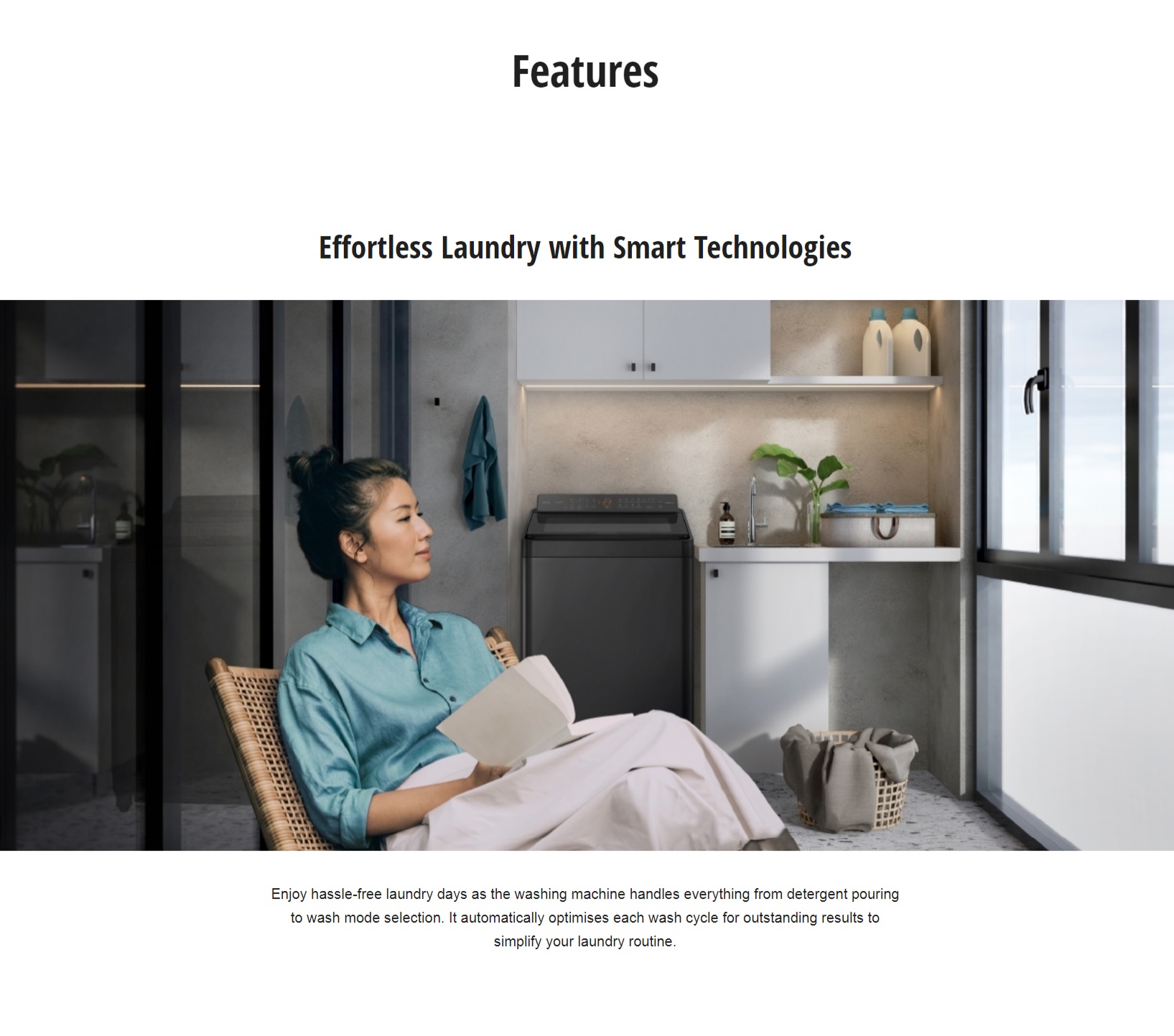 [New] Panasonic 13.5KG Inverter Top Load Washing Machine NAFD135X3BT