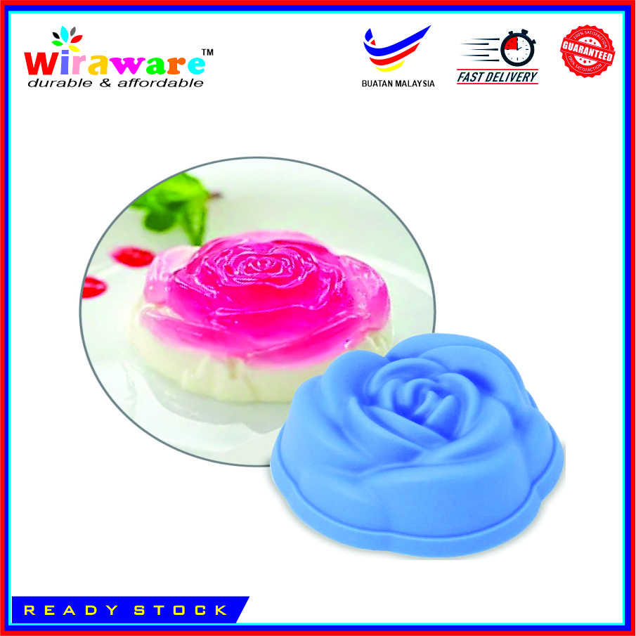 Acuan Pudding Jelly / Rose Jelly Mould / Acuan Kuih Ros (10pcs ...