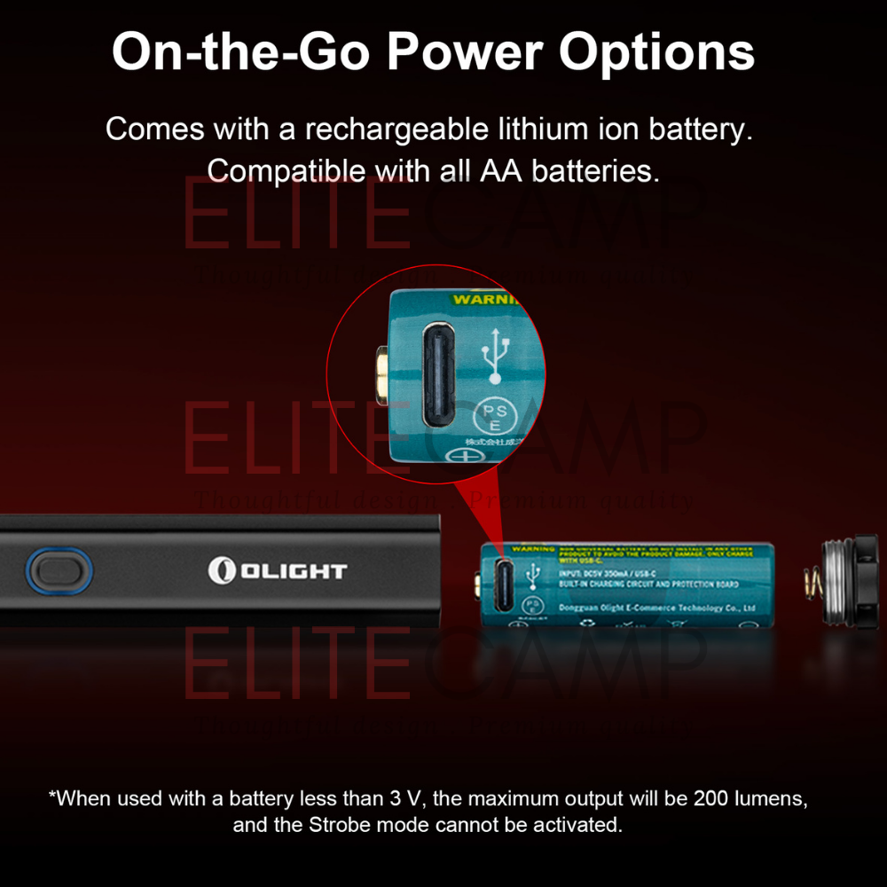 Olight Diffuse 700 Lumens EDC Pocket Flashlight Compact Waterproof Gift ...
