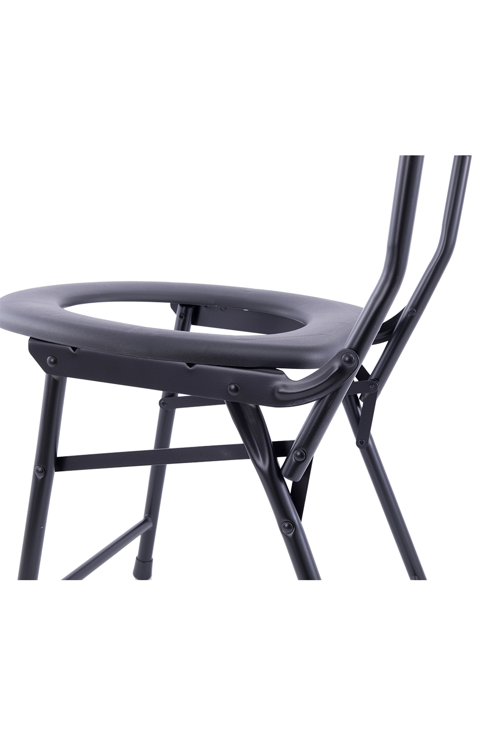 [MDA APPROVED] MEDIHUB Support Backrest Collapsible Commode Chair for ...