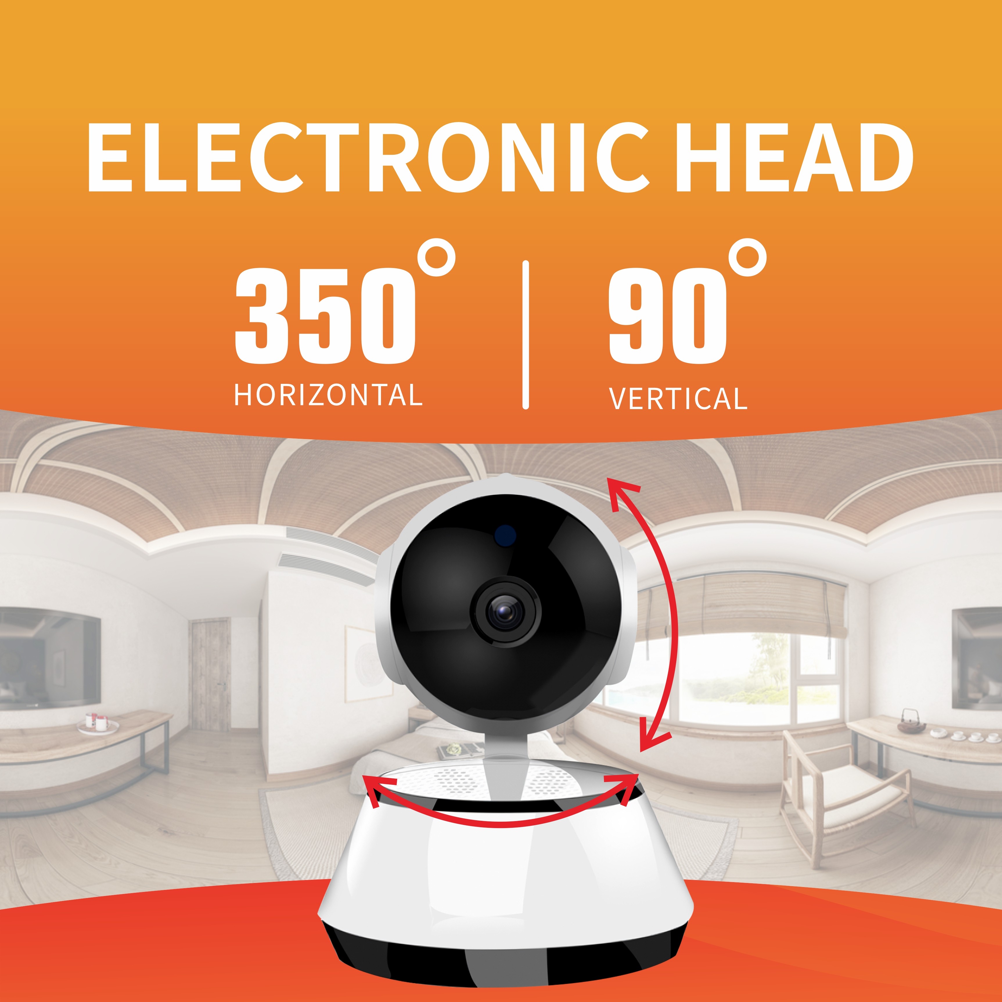 PONY V380 Pro Q1 High Quality HD Camera Wireless CCTV Home Security
