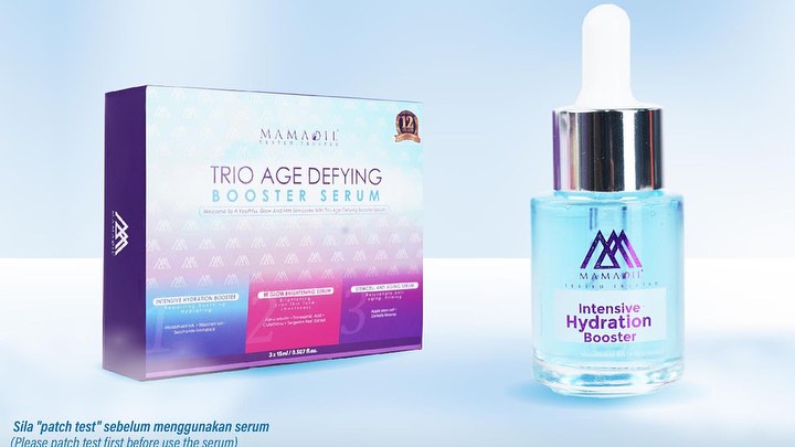 MAMADIL TRIO AGE DEFYING BOOSTER SERUM ORIGINAL New Launch | Shopee ...
