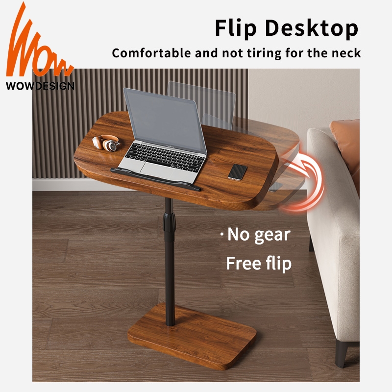 Adjustable Height Bedside Table Foldable Table Liftable Laptop Table ...