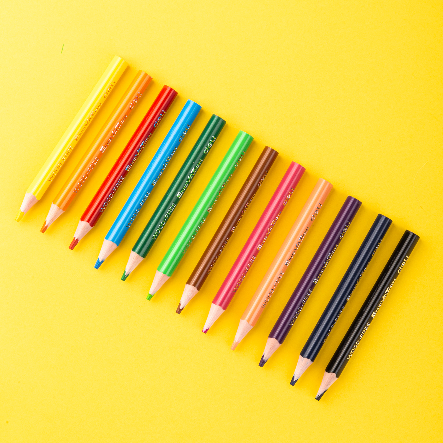 Deli ENOVATION Colour Pencil Pensel Warna Art Drawing Student ...