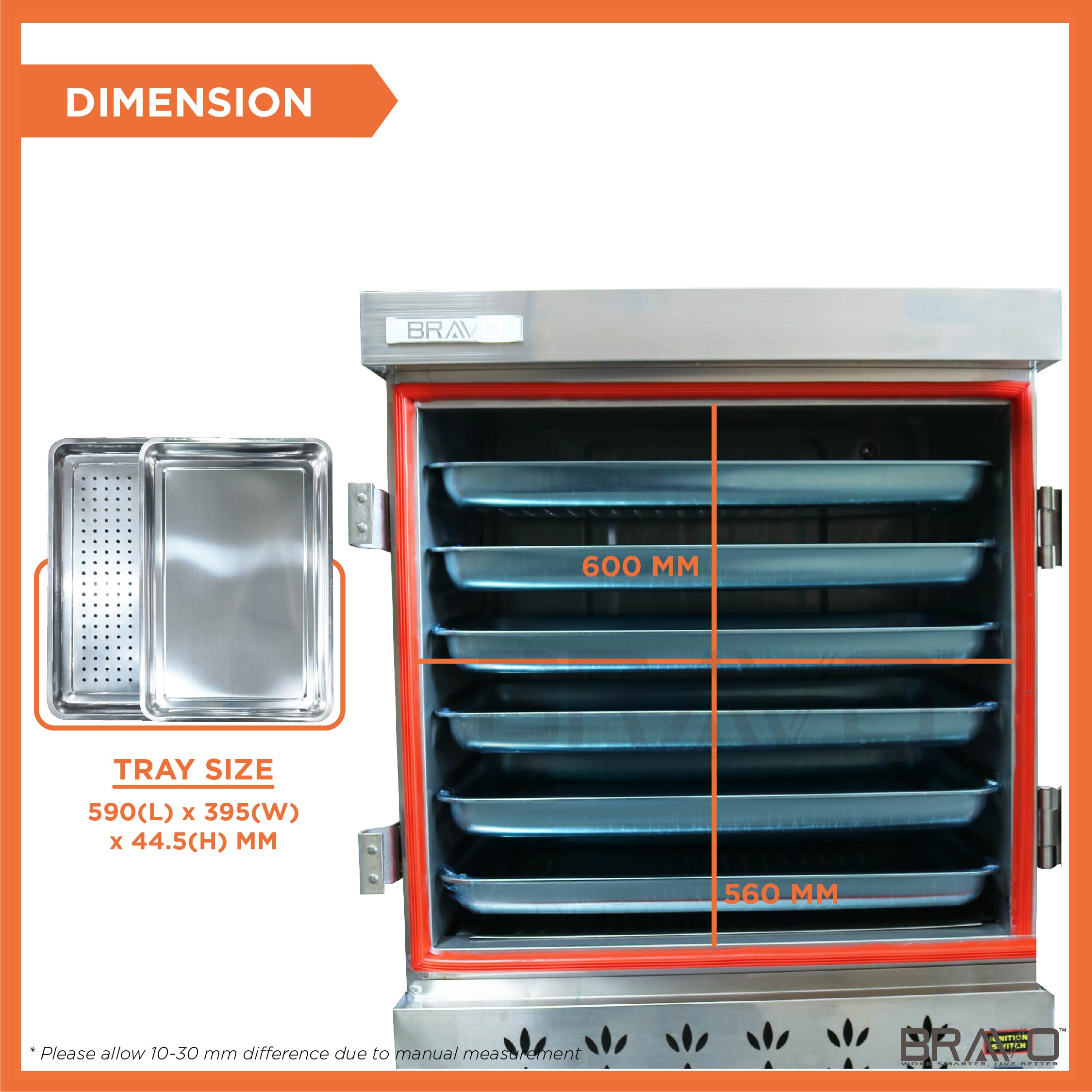 Bravo [6 Tray] Gas Rice Steamer Commercial Machine 6 Stage Steaming ...