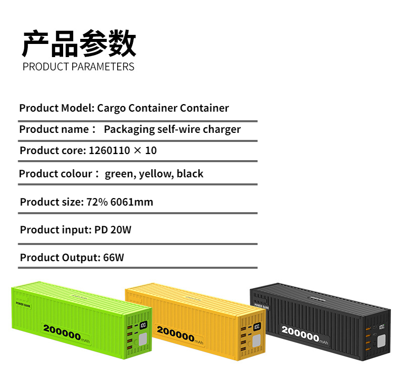 New Power Bank 50000mAh 4USB Type C Ultra thin Large Capacity ...